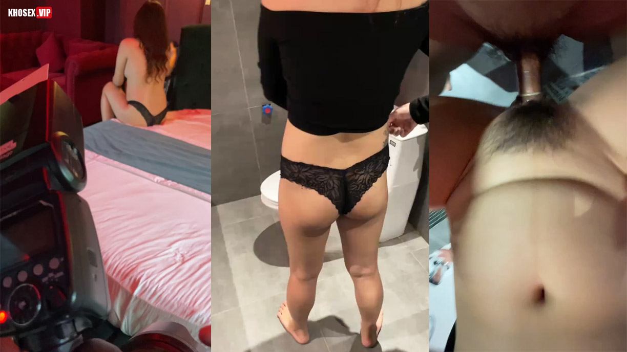 Book em mẫu chụp ảnh sexy Haloween rồi chén luôn em